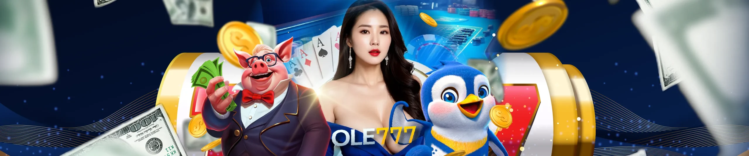 OLE777 เว็บตรง คาสิโนออนไลน์และสล็อตครบวงจร